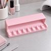 Light-Blocking Nail Brush Stand 8-Slot Manicure Brush Organizer Nail Brush Holder  Multifunctional