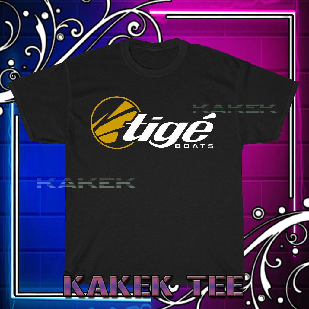 New Shirt Tige Boats Logo T-Shirt Funny Size S to 5XL L