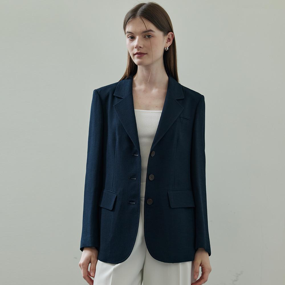 Hyyk Essential Tailoring Jacket_Navy