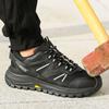 Safety Shoes Men Boots Steel toe shoes Work Sneakers Security Protection Shoes Puncture-Proof Protection Shoes Men