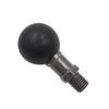 25mm Ball Head Adapter with M8 or M10 Thread Post Motorcycle Handlebar Mount Rearview Mirror Ball Clamp Metal Bracket