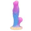 Glow-in-the-Dark Realistic Dildo for Women - Ultra-Soft Skin Feel, Body-Safe Liquid Silicone - Waterproof & Easy Clean - Discreet Shipping
