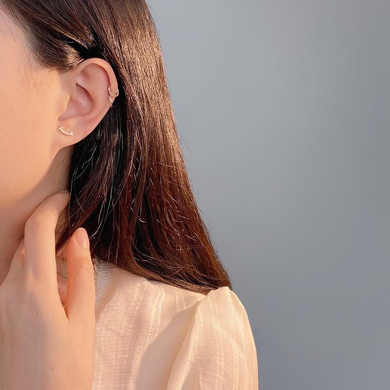 Cercei Zâmbet Femei Coreene Temperament Handmade Creativi Eleganți