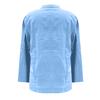 Damenmode Einfarbig Leinen Langarm Freizeitbluse