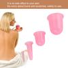4Pcs Cupping Cup Vacuum Body Massage Helper Anti Cellulite Silicone Health Care ToolPink