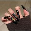 Cat's Eye Wearing Nail Pure Hand-made Nail Piece Fake Nail Wearing Nail Piece Advanced Sense Thin Dog Long