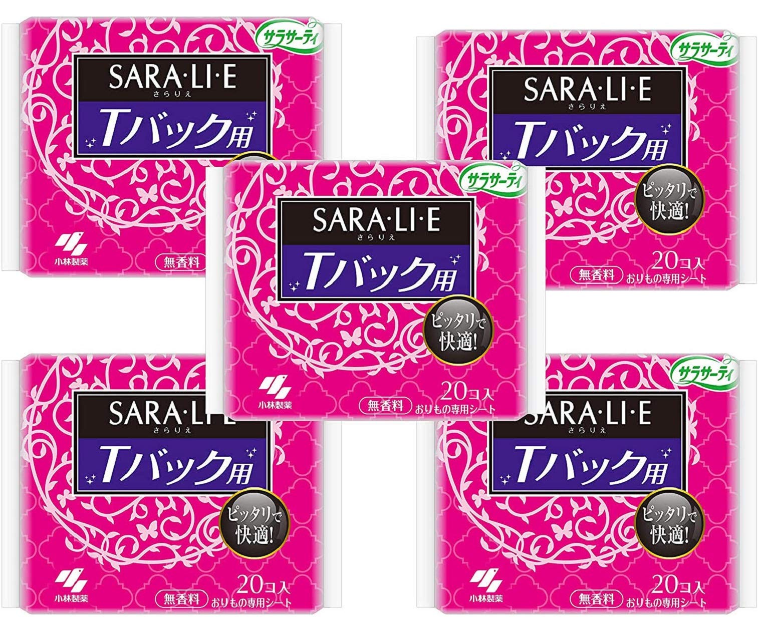 

Sarasaati Sararie unscented vaginal discharge sheet for 20 pieces x 5 pieces [Bulk purchase] T-back shorts,