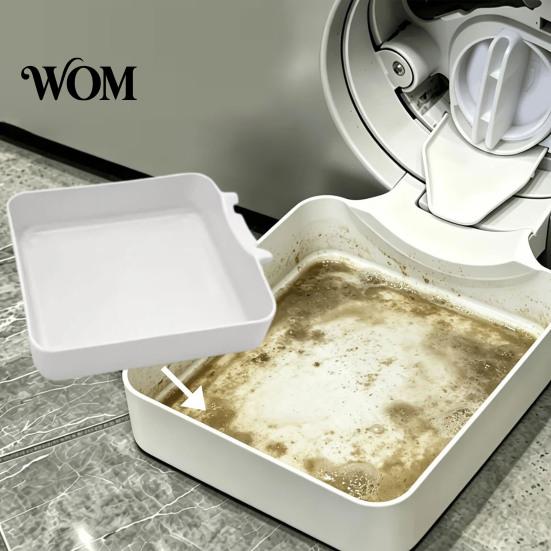 Front Loading Washer Drain Tray Front-Load Washing Machine Pan, Universal Drainage Tray, Water Collector for Basements, Apartments, Rentals Collection