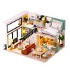 DIY Pink Attic Cabin Building Blocks: Educational Toy for Girls, Perfect Birthday Gift