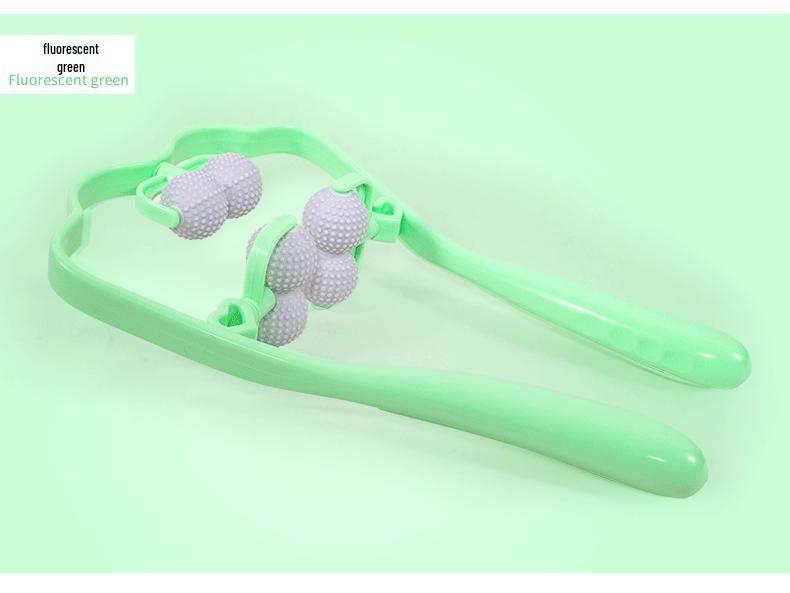 Handheld Dual Ball Neck & Trapezius Massager for Cervical Spine – Multifunctional Manual Massager