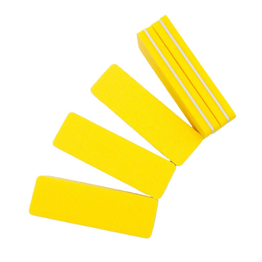 

5pcs Sponge Block Nail File 180/240 Nail Buffer Gel Polish Lime a Ongle Sanding Buffer Manicure Tools Supplier Pedicure Buffers
