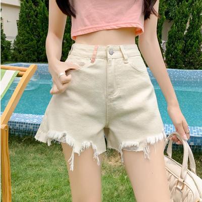 Denim Shorts for Women In Summer New Style, Loose and High Waisted Back Pocket