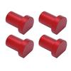 4 Pcs Bench Dogs 19mm Diameter Workbench Peg Aluminum Alloy High Strength Woodworking Desktop Stop Tenon