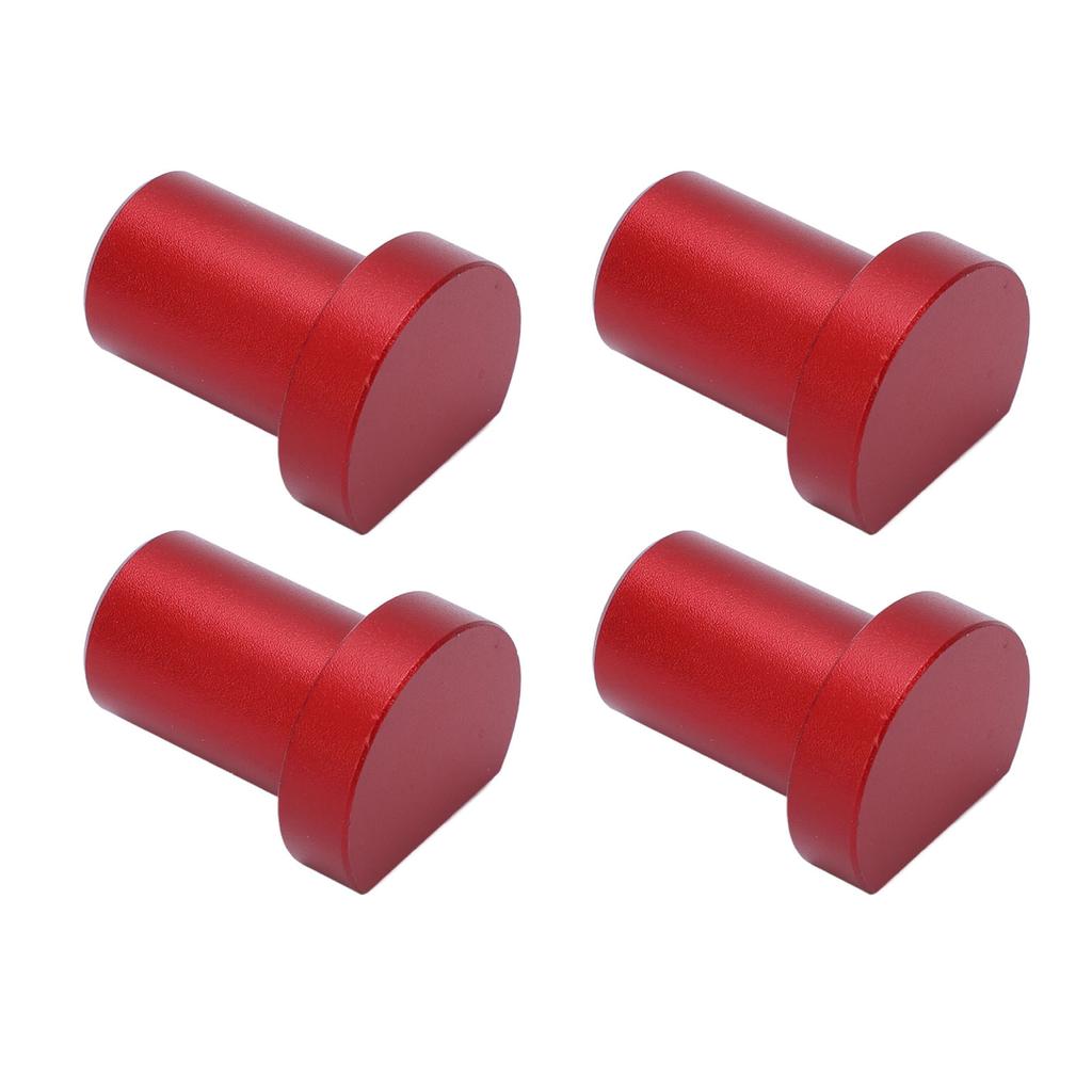 4 Pcs Bench Dogs 19mm Diameter Workbench Peg Aluminum Alloy High Strength Woodworking Desktop Stop Tenon