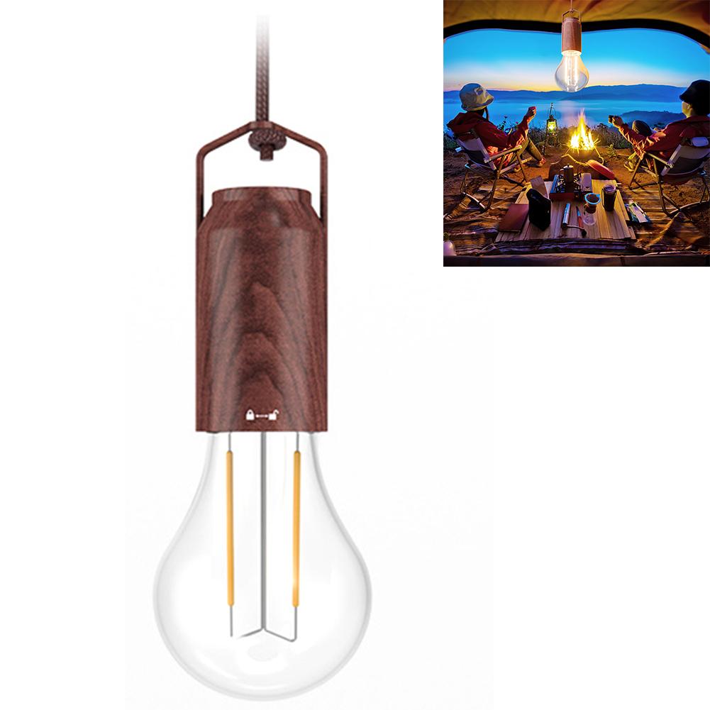 Mini Retro Hanging Lanterns USB Charging Camping Tent Travel Lamp Battery Operated for Hiking Fishing Outage Power Failure
