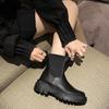 Chelsea boots trendy harbor fashion fashion boots season street trend retro knight locomotive boots