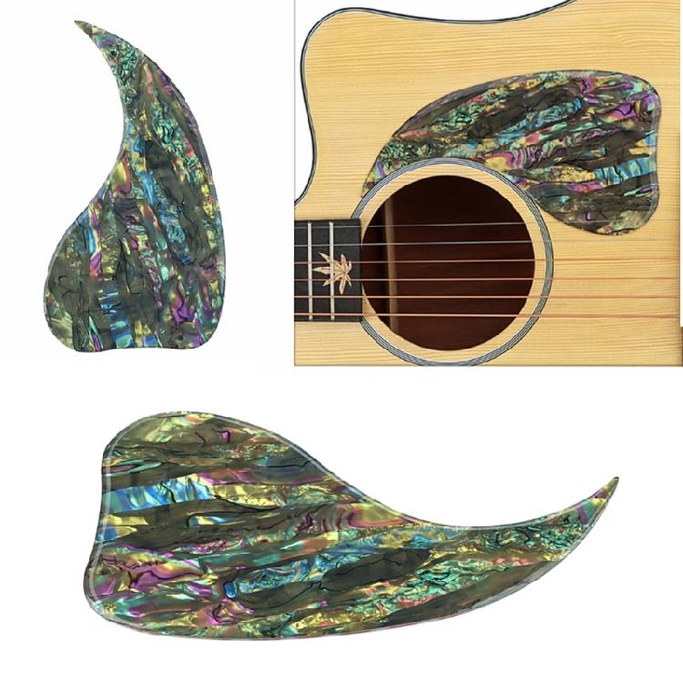 Self-Adhesive Scratch Plate PVC Folk Guitar Pickguard Acoustic Guitar Anti-Scratch Guard Plate Guitar Accessories
