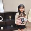 Mini Single-shoulder Crossbody Children's Bag with Diamond Pattern Chain Strap