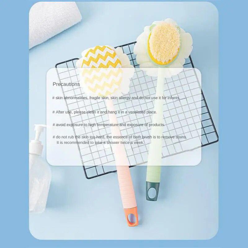 Bath Back Brush Artifact Soft Hair Long Handle Rub Back Back Rub Bath Brush Body Rub Mud Do Not Ask For Help Strong Rub Bath