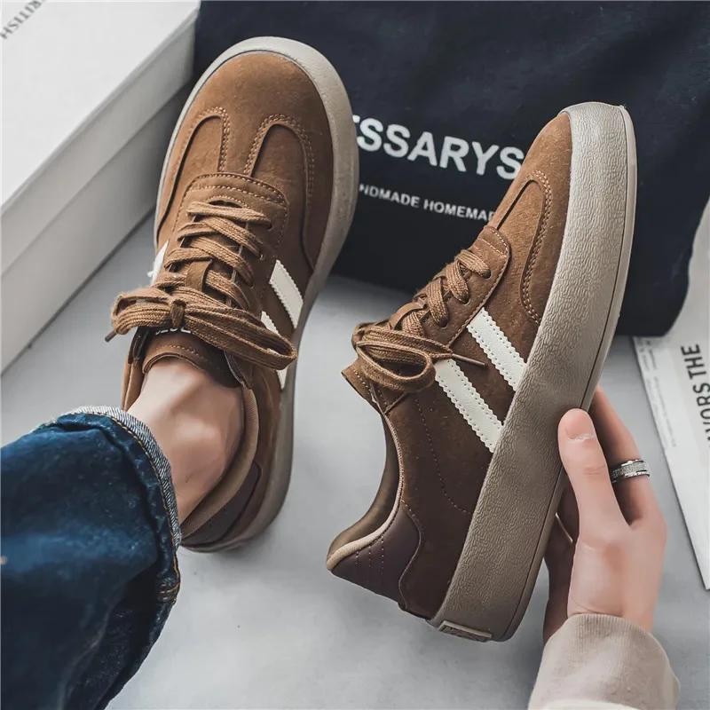 Men Sneakers Classic Brand Suede Fashion Men's Trendy Skate Shoes Man Comfort Casual Vulcanized Shoes for Men