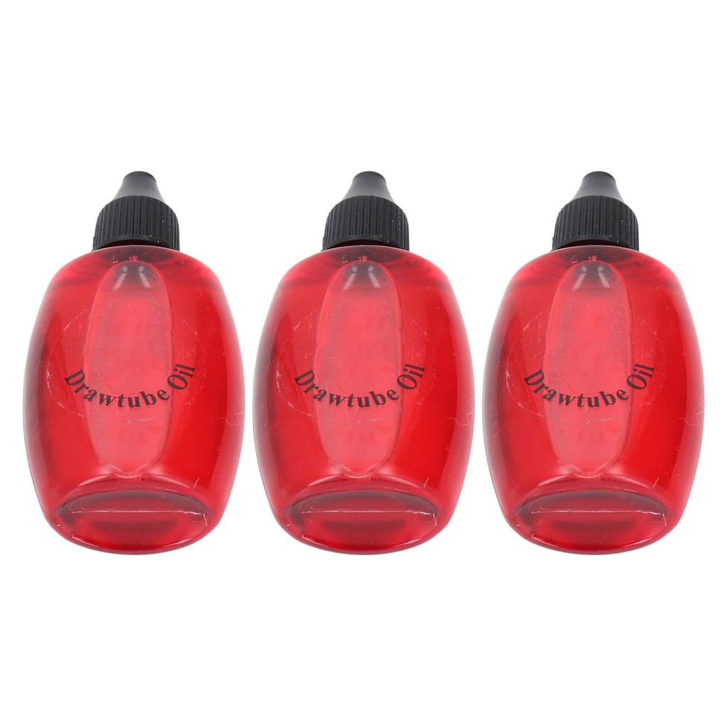3PCS Trombone Piston Lubricant 30ml Odorless Multifunctional Synthetic Valve Oil for Instrument
