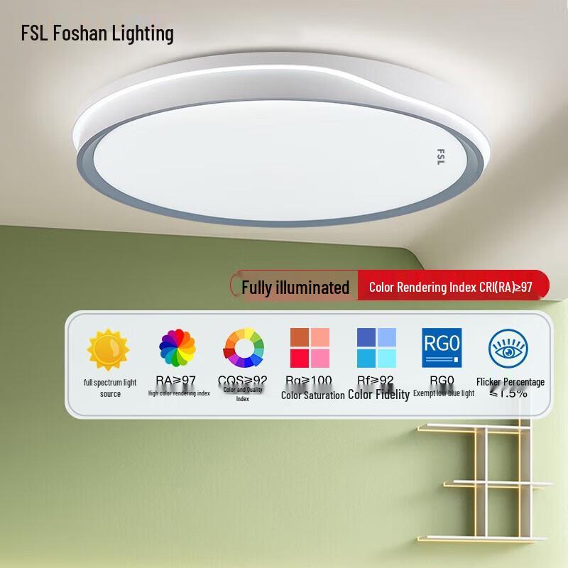 Foshan Lighting Full Spectrum RG0 Eye Protection LED Ceiling Light