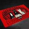 Mysterious Cat Dark Magic Ritual Game Mat Card Game Mat Suitable For Trading Card Games Tabletop Games Game Accessories