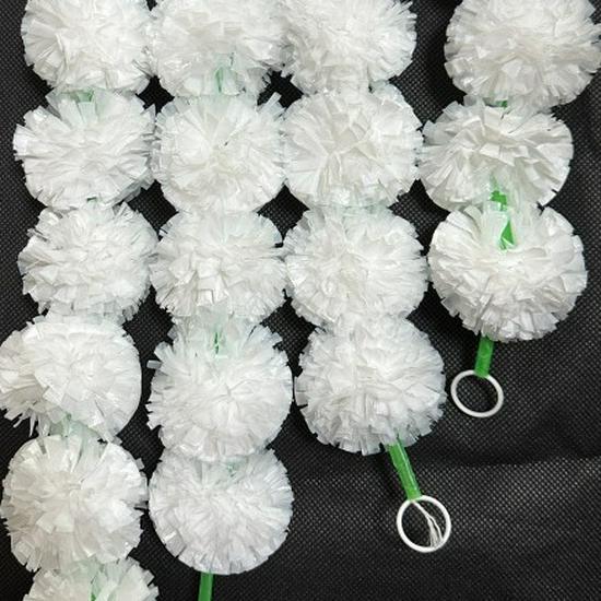 Multicultural Marigold Garland for Indian Weddings, Diwali, Ramadan, Day of the Dead, and Mexican Celebrations