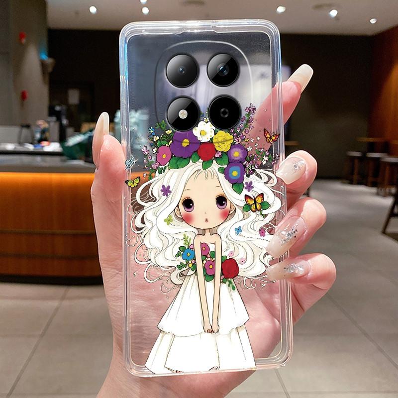 Phone Case For Redmi Note 15 Pro + Plus Note15 15Pro 15Pro+ 5G Case Aesthetic Luxury Cute Cool Boys Girls Transparent Back Cover