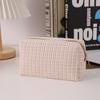 Kawaii Cosmetic Storage Bag Large Capacity Pen Box Durable Woven Pencil Case  Student Supplies
