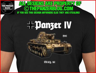 Panzer IV T-Shirt WWII German Tank Version 2 Unisex T-Shirt