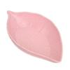 Small Dish Versatile Leaf Shaped Refreshing Color Safe Durable Seasoning Dish for Home Kitchen