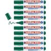 Marqueur Pour Tableaux Blancs - EDDING - 660 - 10 Stylos - Pointe Ronde 1,5-3 Mm - Vert