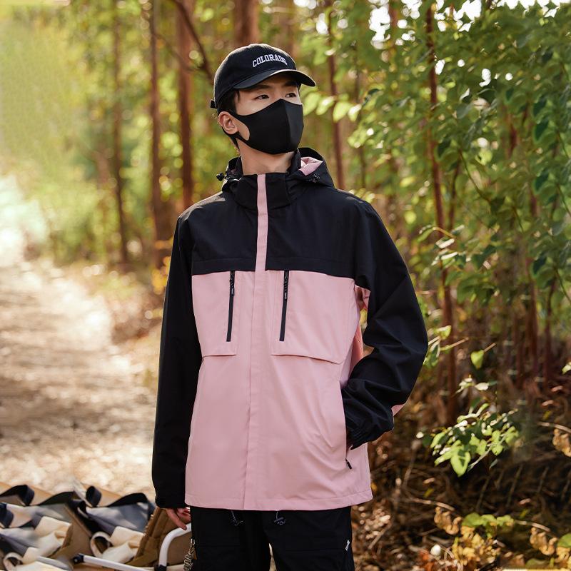 New Spring and Autumn Men's and Women's Outdoor Single-layer Jacket Jacket Jacket