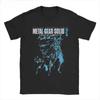 2025 Men's Women's MGS1 Solid Snake Game T-Shirt Metal Gear Cotton Top Funny Short Sleeve O-Neck T-Shirt Classic T-Shirt
