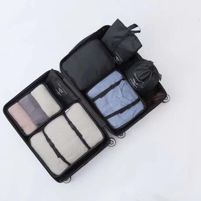 Travel Storage Set: Toiletries, Underwear, Socks, Shoes, and Clothes Organizer