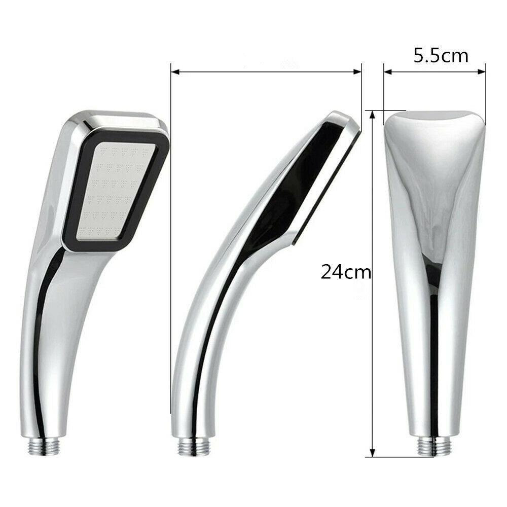 21*7cm Shower Head 300 Holes Bath Electroplating Handset