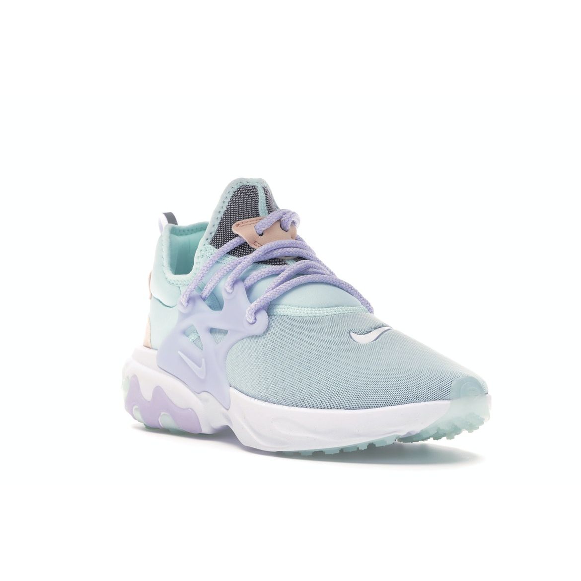 Nike Zapatillas Presto React Teal Tint para mujer en blanco, coral