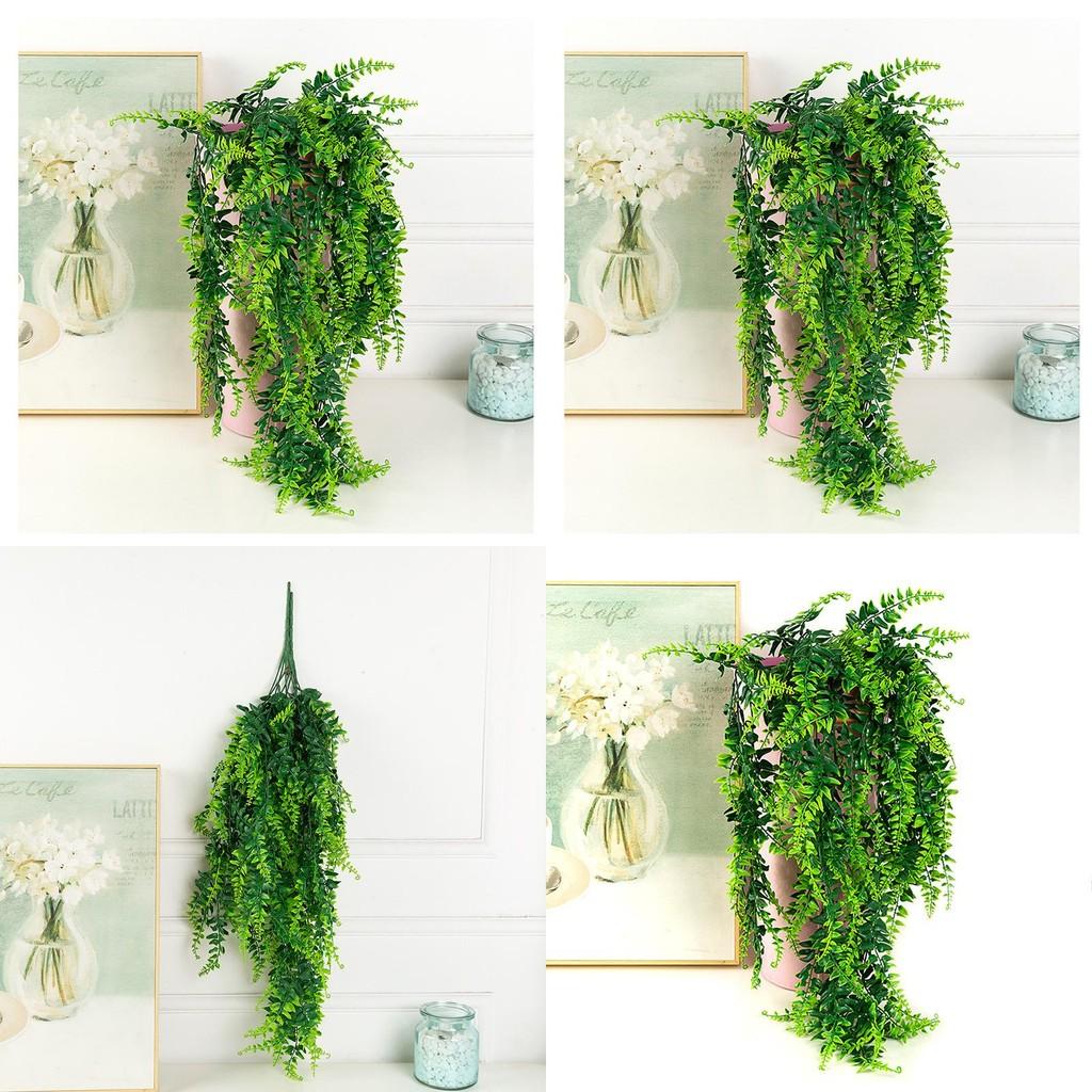 Boston Simulation Fern Green Plants Decorative Accessories Hanging Walls Indoor