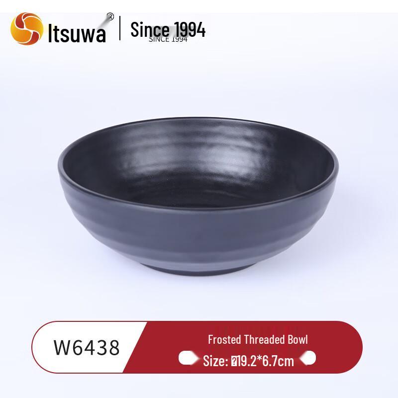 Wuhe Matte Threaded Melamine Conical Bowl