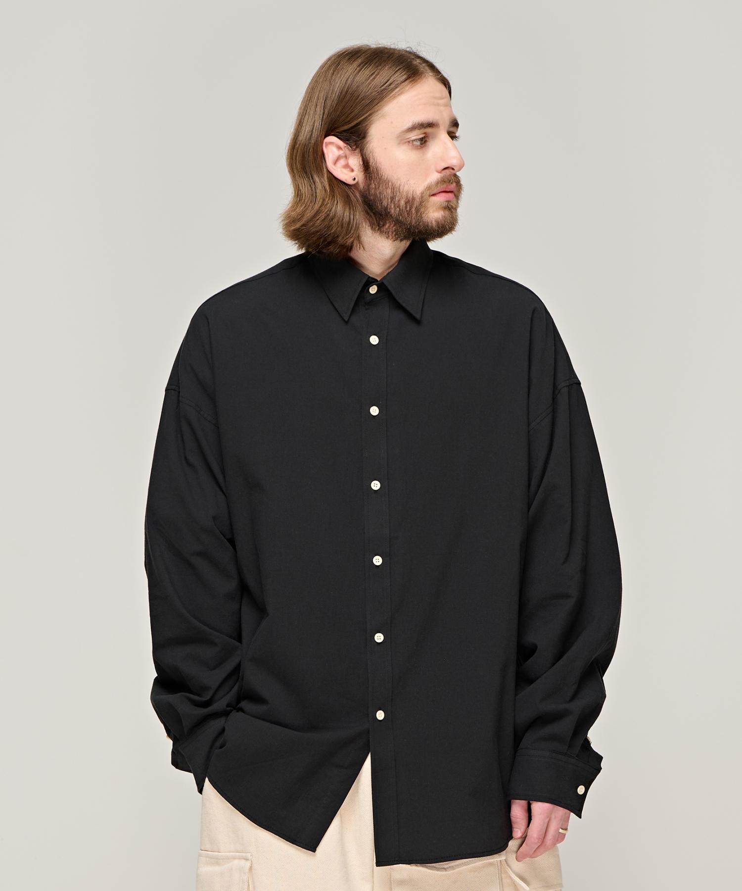 Cargo Bros Cb Pastel Poplin Overshirt (Black) Free