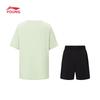 Li-Ning Kids' Quick-Dry Athletic T-Shirt & Shorts Set