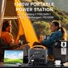NEWSMY S1210 1200W 1102.5Wh Portable Power Station, LiFeMnPo4 Battery, 1.2 Hours Quick Charge, PD100W Output