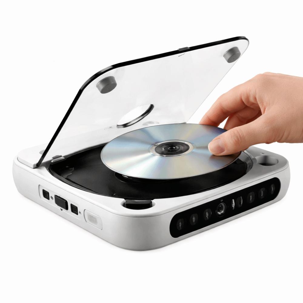 6 Modes Portable Music Player Dustproof Cover CD Runner Stereo CD Players Home Entertainment