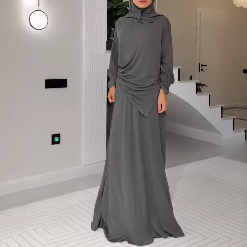 Cross-border European and American Women's Clothing 2026 Spring and Autumn New Long-sleeved Irregular Top Long Pants 