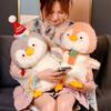 Soft Birthday Hat Animal Kids Doll Simulation Birthday Penguin Plush Doll  Home Decor