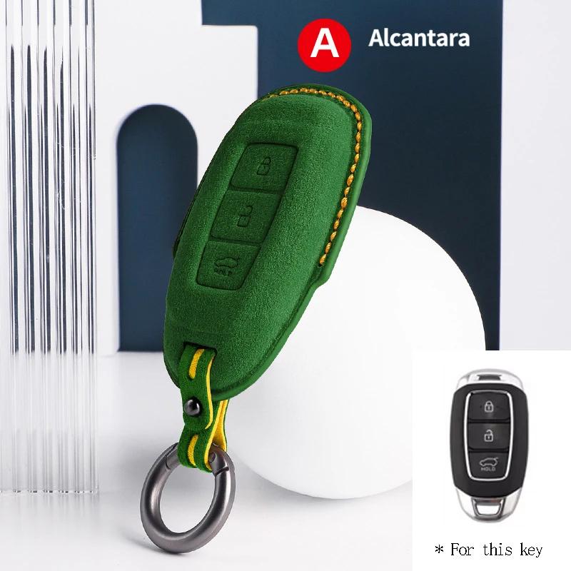 

Interior Mouldings 3 Buttons Car Key Case For Hyundai Tucson Santa Fe Rena Sonata Elantra Creta i10 i30 i40 Solaris Accent Cover