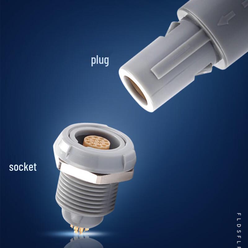 LEMO Compatible P-Series Medical Push-Pull Connector