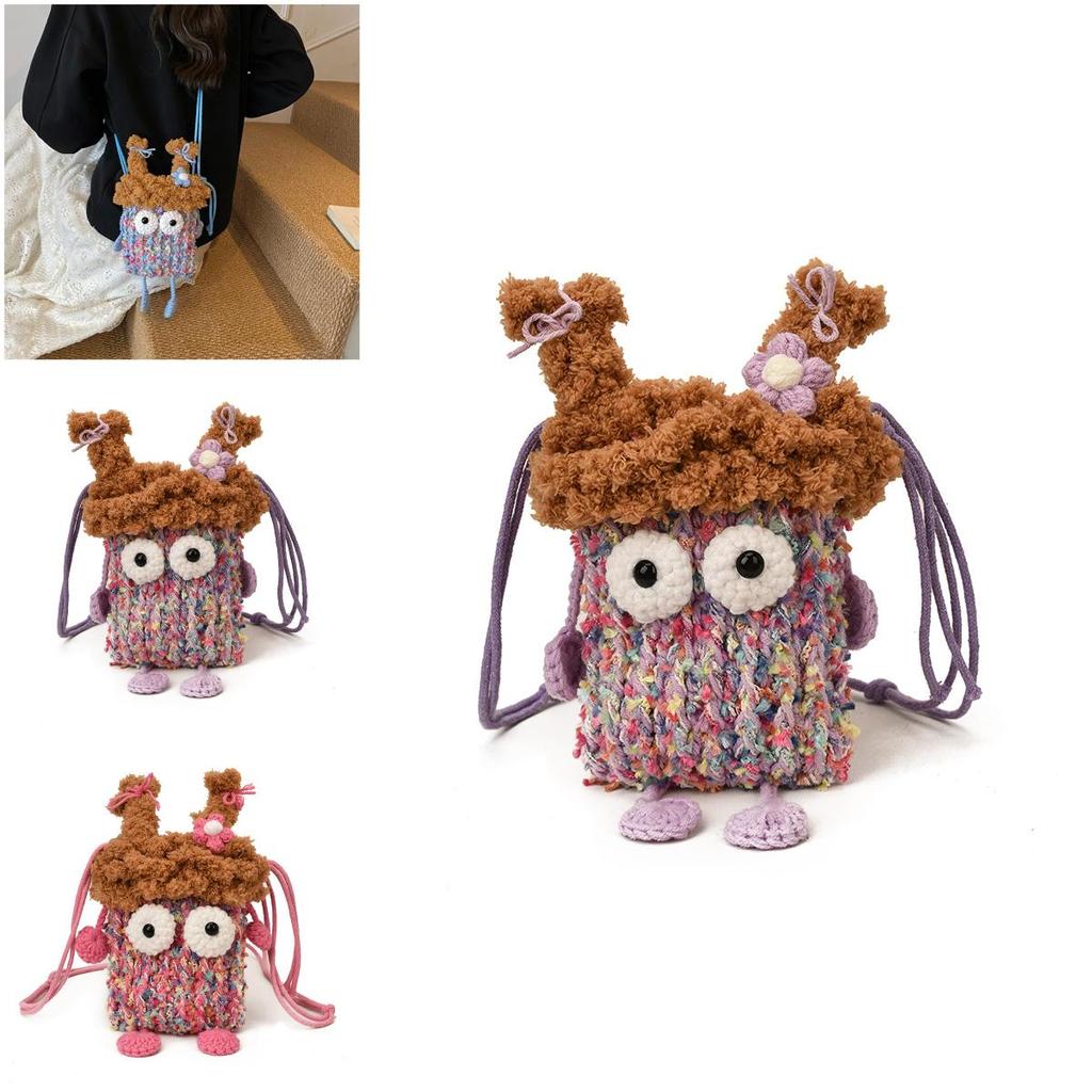 Trendy Soft Fabric Shoulder Bag With Internal Pouch For Womens Street Fashion