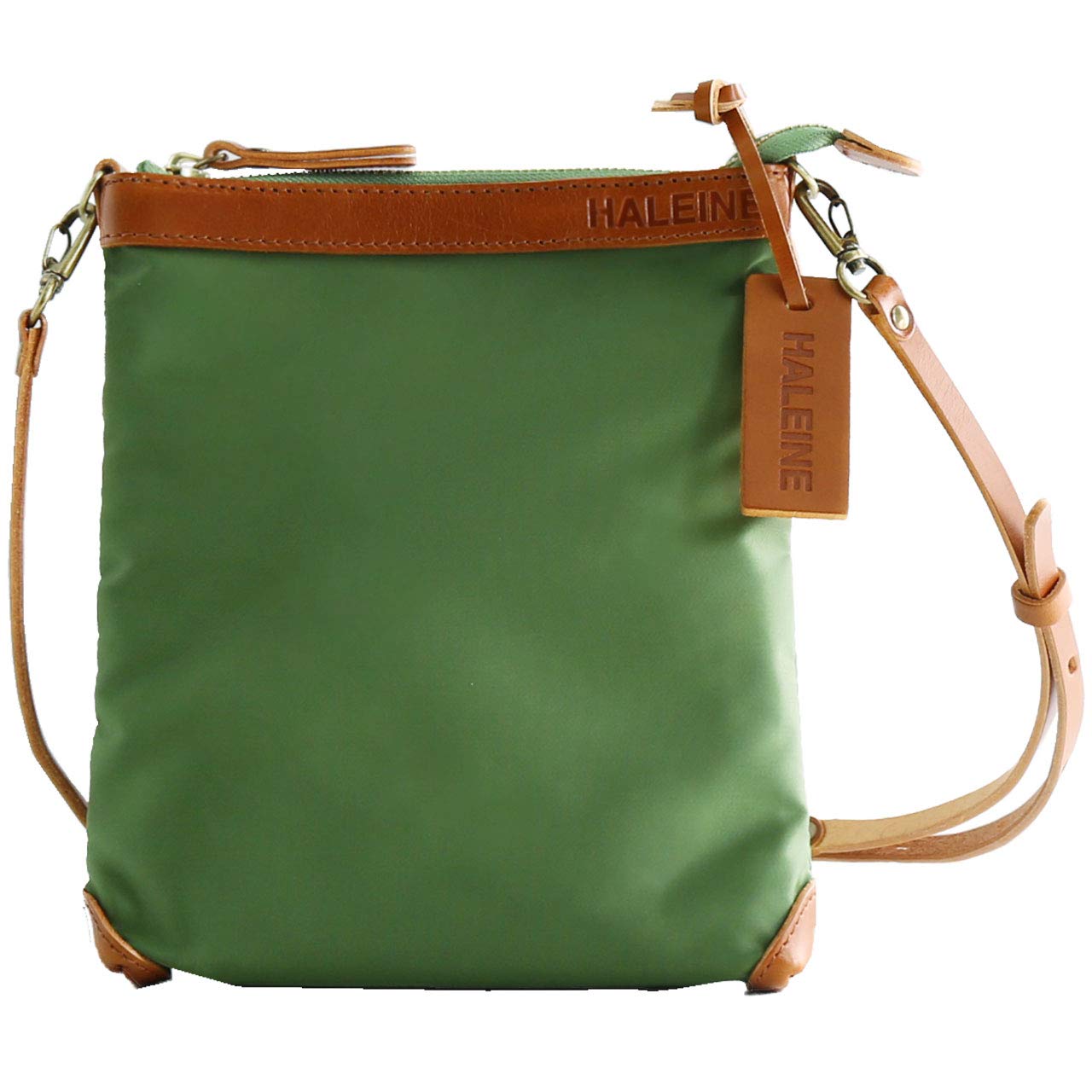 

Sacoche Made in Japan Nylon Tochigi Leather Shoulder Bag Body Lime [HALEINE] Men s Bag лаймовий